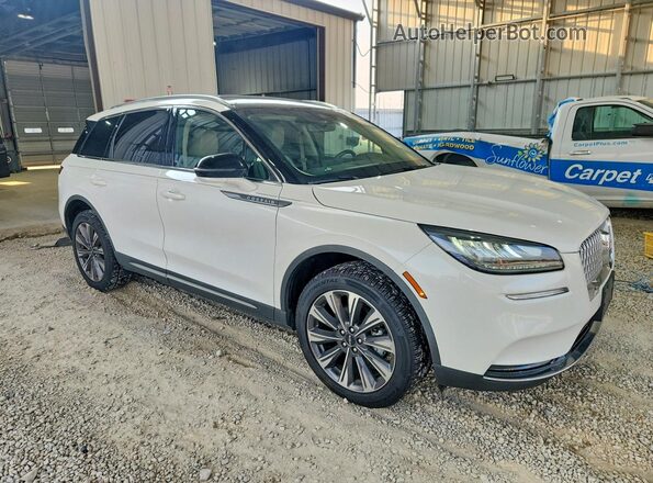 5LMCJ2C98MUL05463 2021 LINCOLN CORSAIR White Delantero derecho