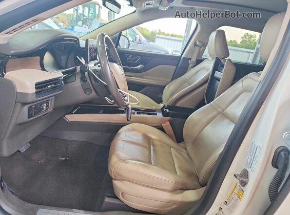 5LMCJ2C98MUL05463 2021 LINCOLN CORSAIR White Vista interior delantera