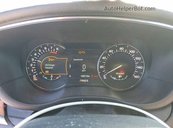 5LMCJ2C99HUL35660 2017 LINCOLN MKC Gray Սարքավորումների վահանակի տեսք