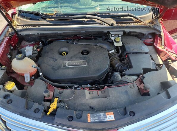 5LMCJ2D92JUL15190 2018 LINCOLN MKC Red Vista del compartimento del motor