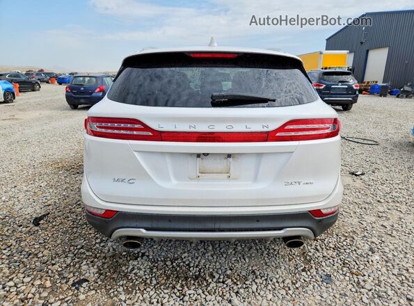 5LMCJ2D92JUL32667 2018 LINCOLN MKC Белый Вид сзади