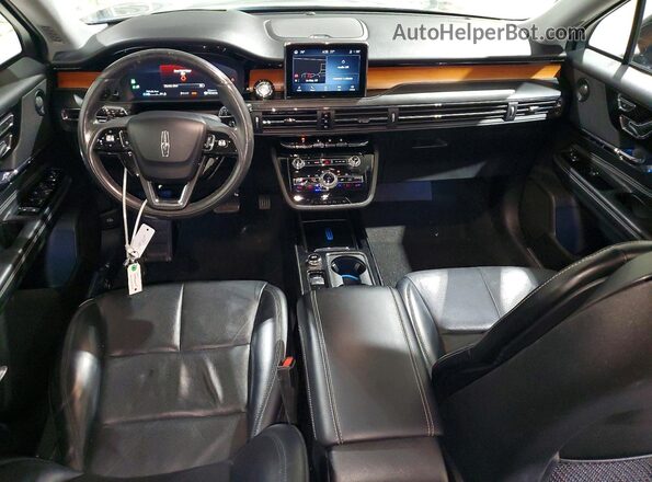 5LMCJ2D92MUL26727 2021 LINCOLN CORSAIR Black Առջևի վահանակի տեսք