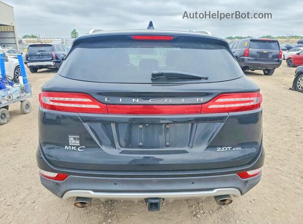 5LMCJ2D93HUL67874 2017 LINCOLN MKC Black Rear view