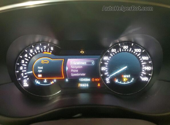 5LMCJ2D95HUL62174 2017 LINCOLN MKC Tan Widok zestawu wskaźników