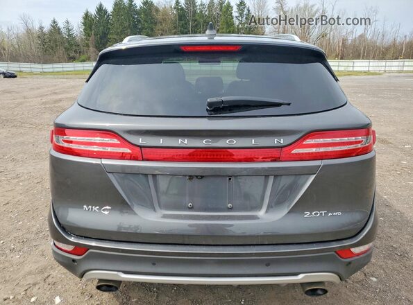 5LMCJ2D96JUL00157 2018 LINCOLN MKC Gray Rear view