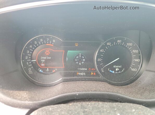 5LMCJ2D96JUL00157 2018 LINCOLN MKC Gray Instrument cluster view