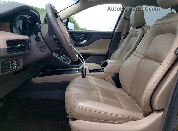 5LMCJ2D96MUL08439 2021 LINCOLN CORSAIR Gray Вид салону спереду