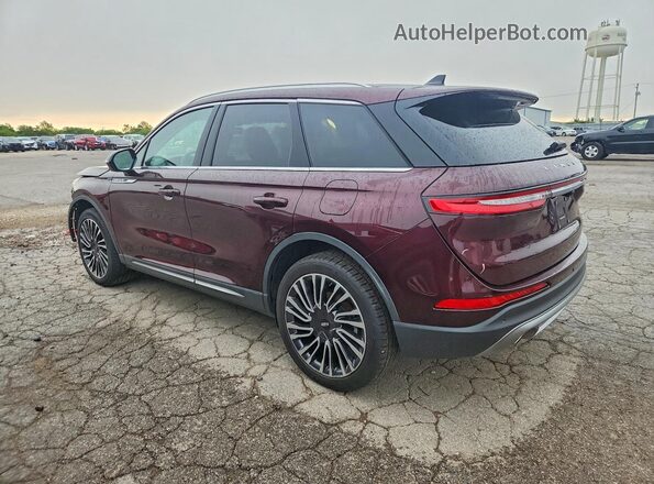 5LMCJ2D96MUL15679 2021 LINCOLN CORSAIR Burgundy Հետևի ձախ