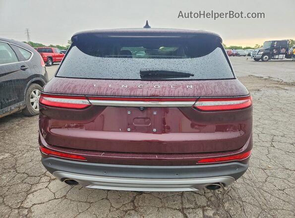 5LMCJ2D96MUL15679 2021 LINCOLN CORSAIR Burgundy Հետևի տեսք