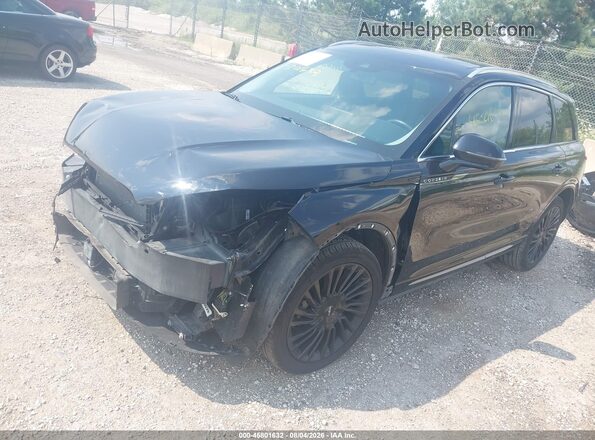 5LMCJ2D97MUL14377 2021 LINCOLN CORSAIR Black წინა მარცხენა ხედი სამი მეოთხედიდან