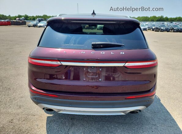 5LMCJ2D98LUL00938 2020 LINCOLN CORSAIR Burgundy Rear view