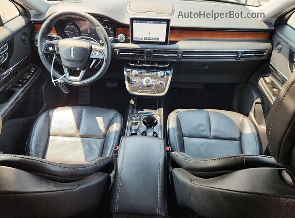 5LMCJ2D98LUL00938 2020 LINCOLN CORSAIR Burgundy Dashboard view