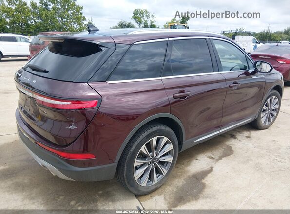 5LMCJ2D98LUL09221 2020 LINCOLN CORSAIR Burgundy Rear right