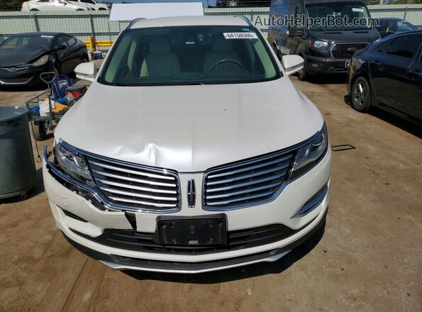 5LMCJ2D99HUL40730 2017 LINCOLN MKC White Вид спереду