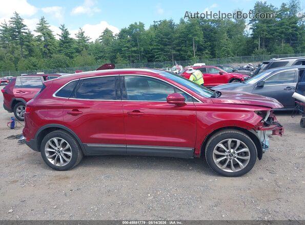 5LMCJ2D99HUL56619 2017 LINCOLN MKC Red Vista interior trasera