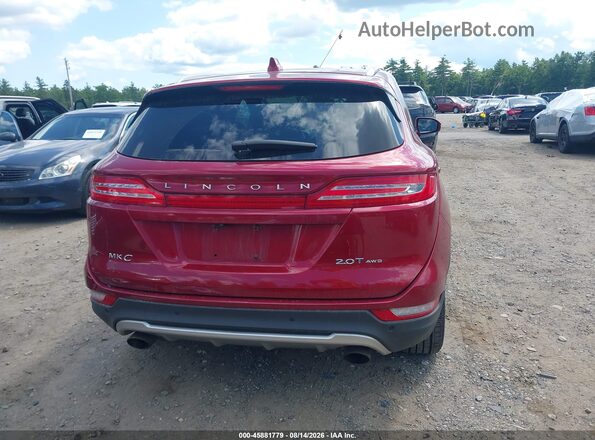 5LMCJ2D99HUL56619 2017 LINCOLN MKC Red 