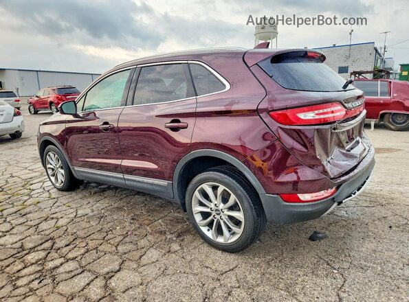 5LMCJ2D9XKUL12345 2019 LINCOLN MKC Burgundy Rear left