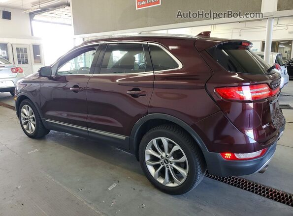 5LMCJ2D9XKUL43000 2019 LINCOLN MKC Burgundy Հետևի ձախ