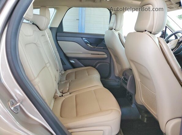 5LMCJ2DH9LUL09610 2020 LINCOLN CORSAIR Tan Vista de los asientos traseros
