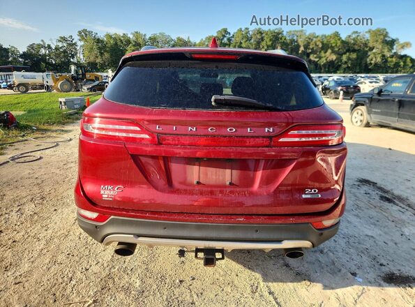5LMCJ3C90GUJ05526 2016 LINCOLN MKC Red Հետևի տեսք