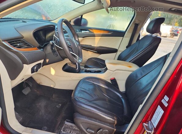 5LMCJ3C90GUJ05526 2016 LINCOLN MKC Red Սալոնի դիմացի տեսք