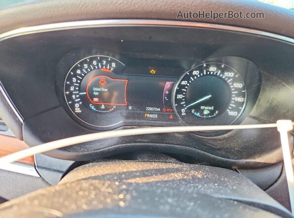 5LMCJ3C90GUJ05526 2016 LINCOLN MKC Red Սարքավորումների վահանակի տեսք