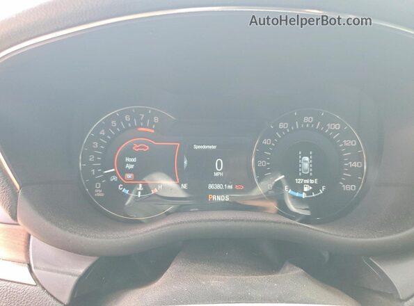 5LMCJ3C90KUL21840 2019 LINCOLN MKC Black Instrument cluster view
