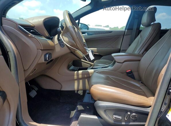 5LMCJ3C91JUL32313 2018 LINCOLN MKC Черный Вид салона спереди