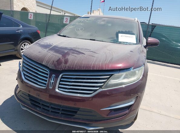 5LMCJ3C93HUL11974 2017 LINCOLN MKC Purple Вид щитка приладів