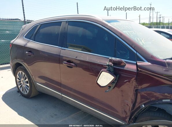 5LMCJ3C93HUL11974 2017 LINCOLN MKC Purple Вид задньої частини салону