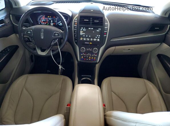 5LMCJ3C94KUL13448 2019 LINCOLN MKC Brown Widok deski rozdzielczej