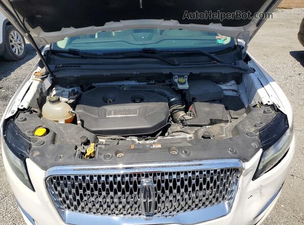 5LMCJ3C94KUL27768 2019 LINCOLN MKC White Вид підкапотного простору