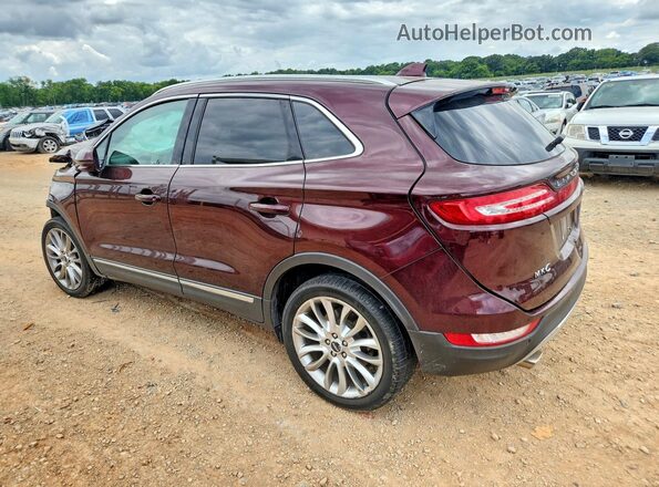 5LMCJ3C96HUL24105 2017 LINCOLN MKC Burgundy Задня ліва чверть