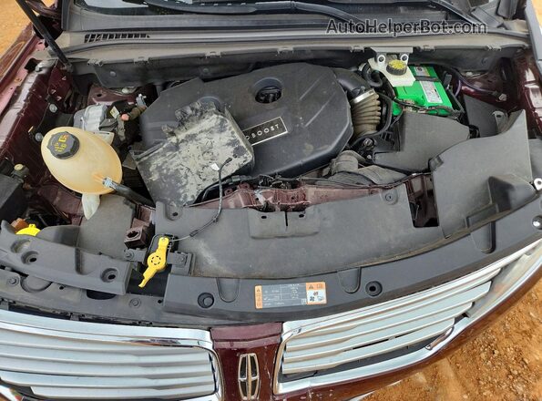 5LMCJ3C96HUL24105 2017 LINCOLN MKC Burgundy Вид підкапотного простору