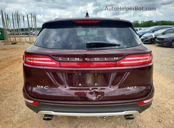 5LMCJ3C96HUL24105 2017 LINCOLN MKC Burgundy Вид ззаду