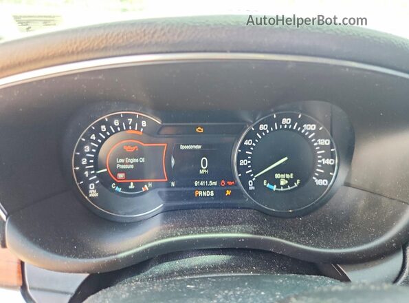 5LMCJ3C97KUL06879 2019 LINCOLN MKC White Սարքավորումների վահանակի տեսք
