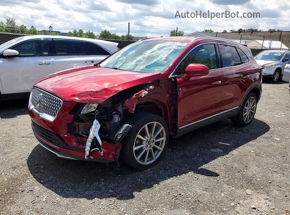 5LMCJ3C97KUL50252 2019 LINCOLN MKC Red Rear left