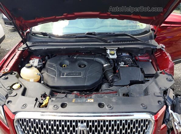 5LMCJ3C97KUL50252 2019 LINCOLN MKC Red Engine compartment view