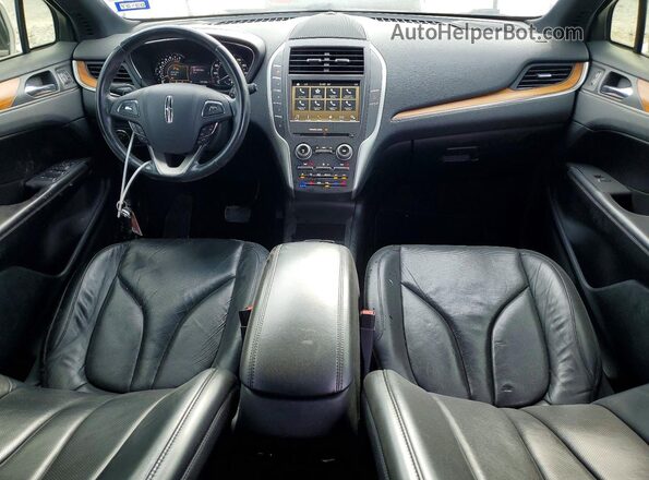 5LMCJ3C99GUJ05461 2016 LINCOLN MKC White Dashboard view