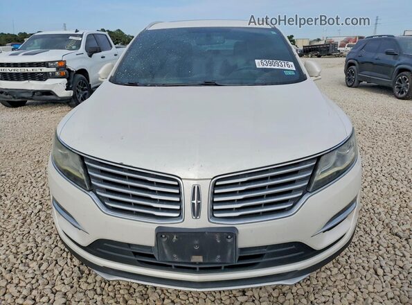5LMCJ3C99GUJ05461 2016 LINCOLN MKC White Front view