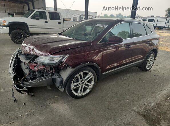5LMCJ3D90JUL31040 2018 LINCOLN MKC Red 360 interior view