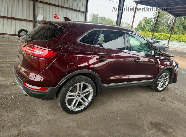 5LMCJ3D90JUL31040 2018 LINCOLN MKC Red Rear right