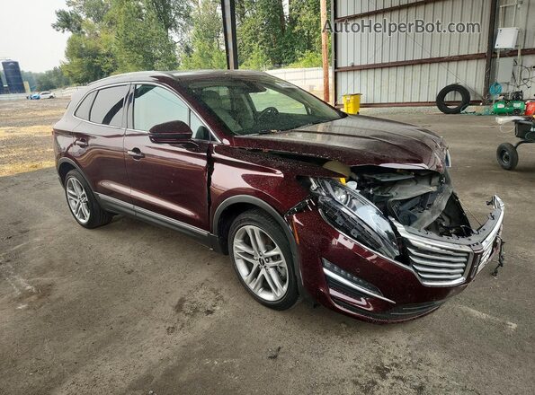 5LMCJ3D90JUL31040 2018 LINCOLN MKC Red Front right