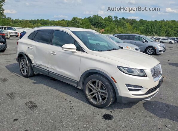 5LMCJ3D91KUL12952 2019 LINCOLN MKC Белый Передняя правая четверть