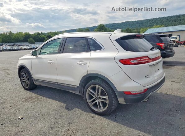 5LMCJ3D91KUL12952 2019 LINCOLN MKC Белый Задняя левая четверть