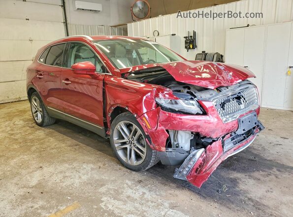 5LMCJ3D95KUL44321 2019 LINCOLN MKC Red Front right