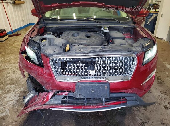5LMCJ3D95KUL44321 2019 LINCOLN MKC Red Engine compartment view