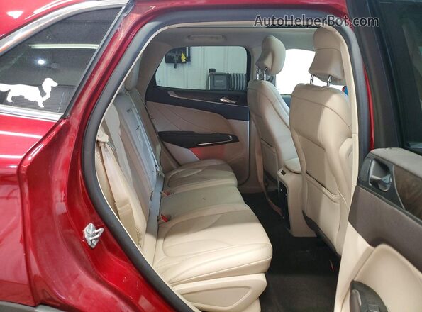 5LMCJ3D95KUL44321 2019 LINCOLN MKC Red Rear interior view