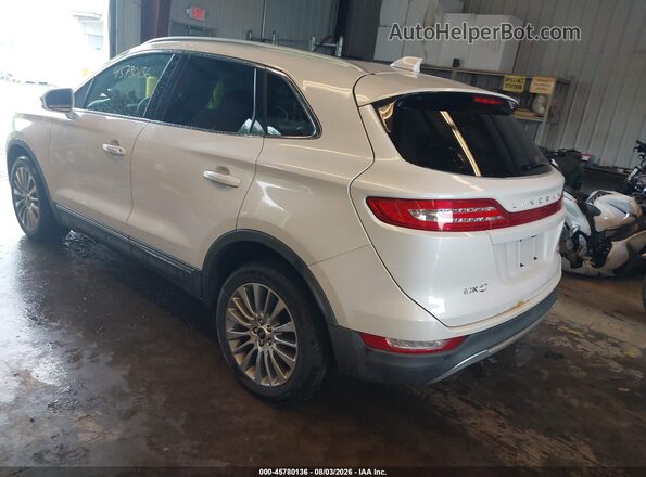 5LMCJ3D96GUJ26671 2016 LINCOLN MKC Белый Задняя левая четверть