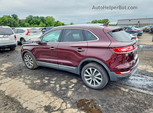 5LMCJ3D97KUL51559 2019 LINCOLN MKC Burgundy Tył lewy